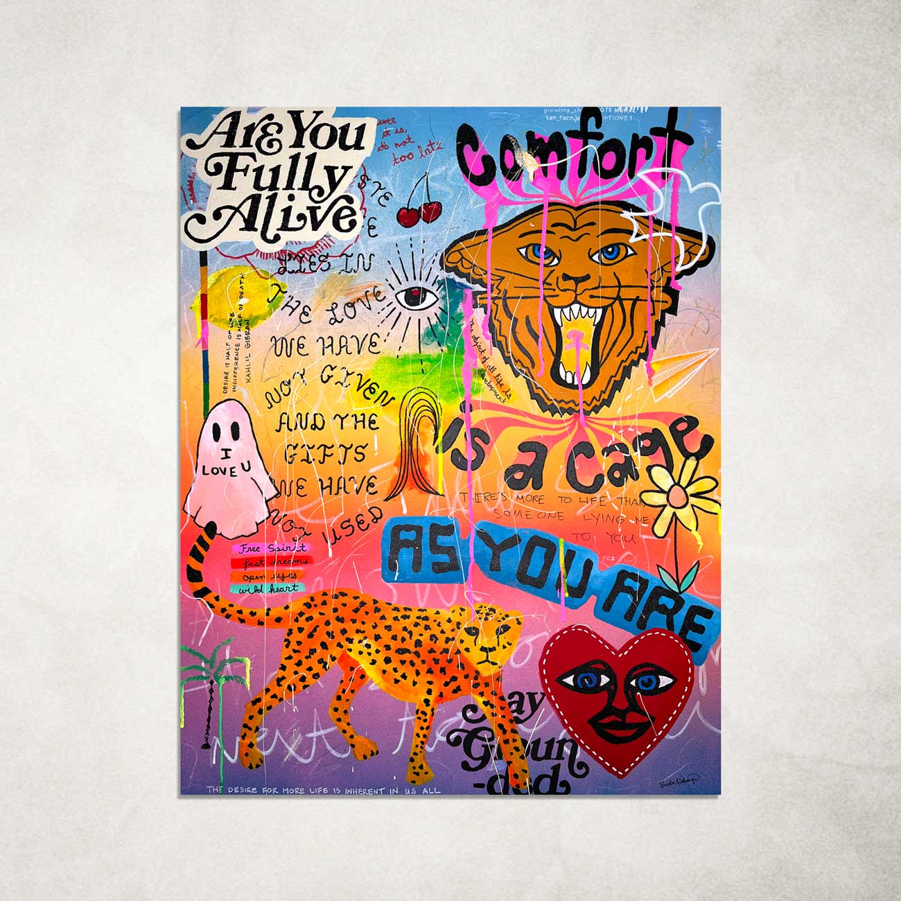 PRINT - COMFORT IS A CAGE