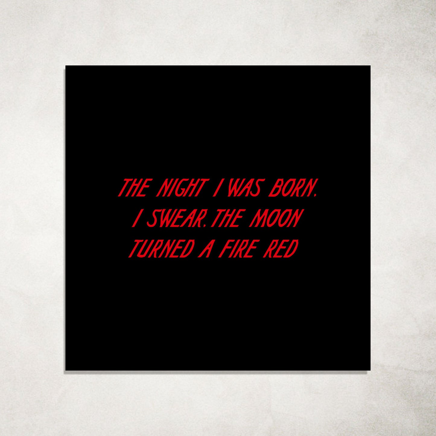 FIRE RED MOON