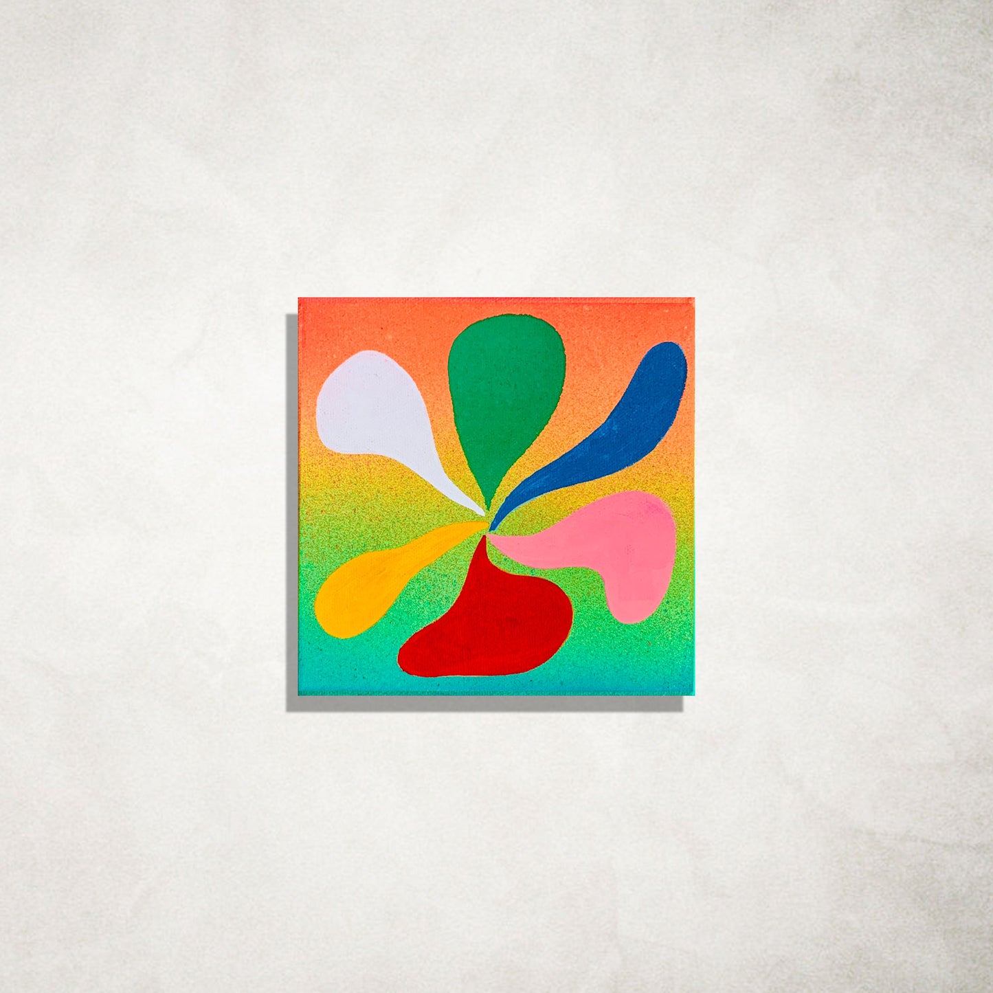 MINI FLOWER POWER ON CANVAS