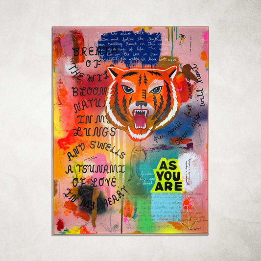 PRINT - TSUNAMI TIGER