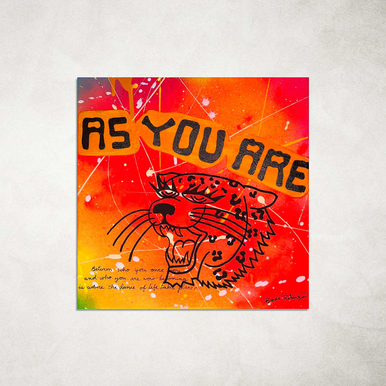 PRINT- DANCING AS YOU ARE