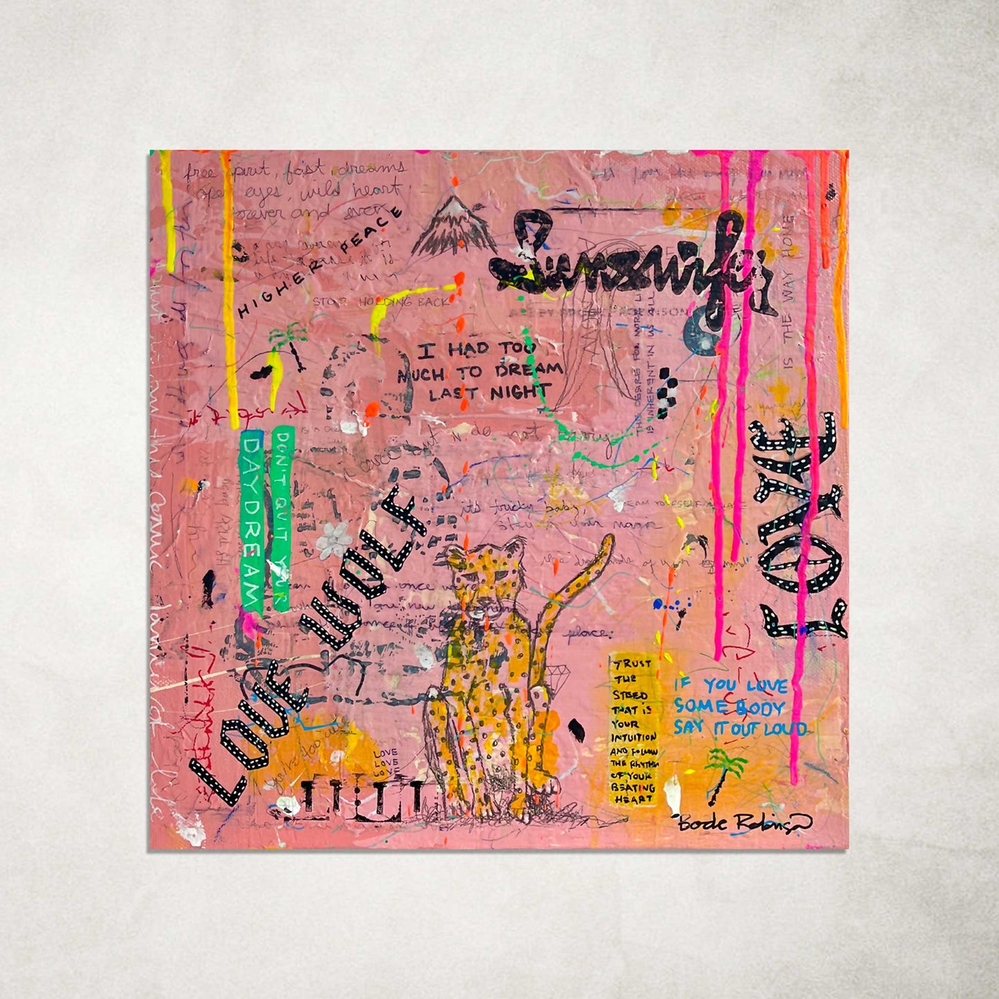 PRINT - LOVE CHEETAH