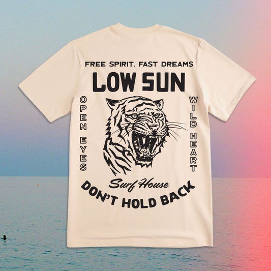 DON'T HOLD BACK SS TEE - CREAM