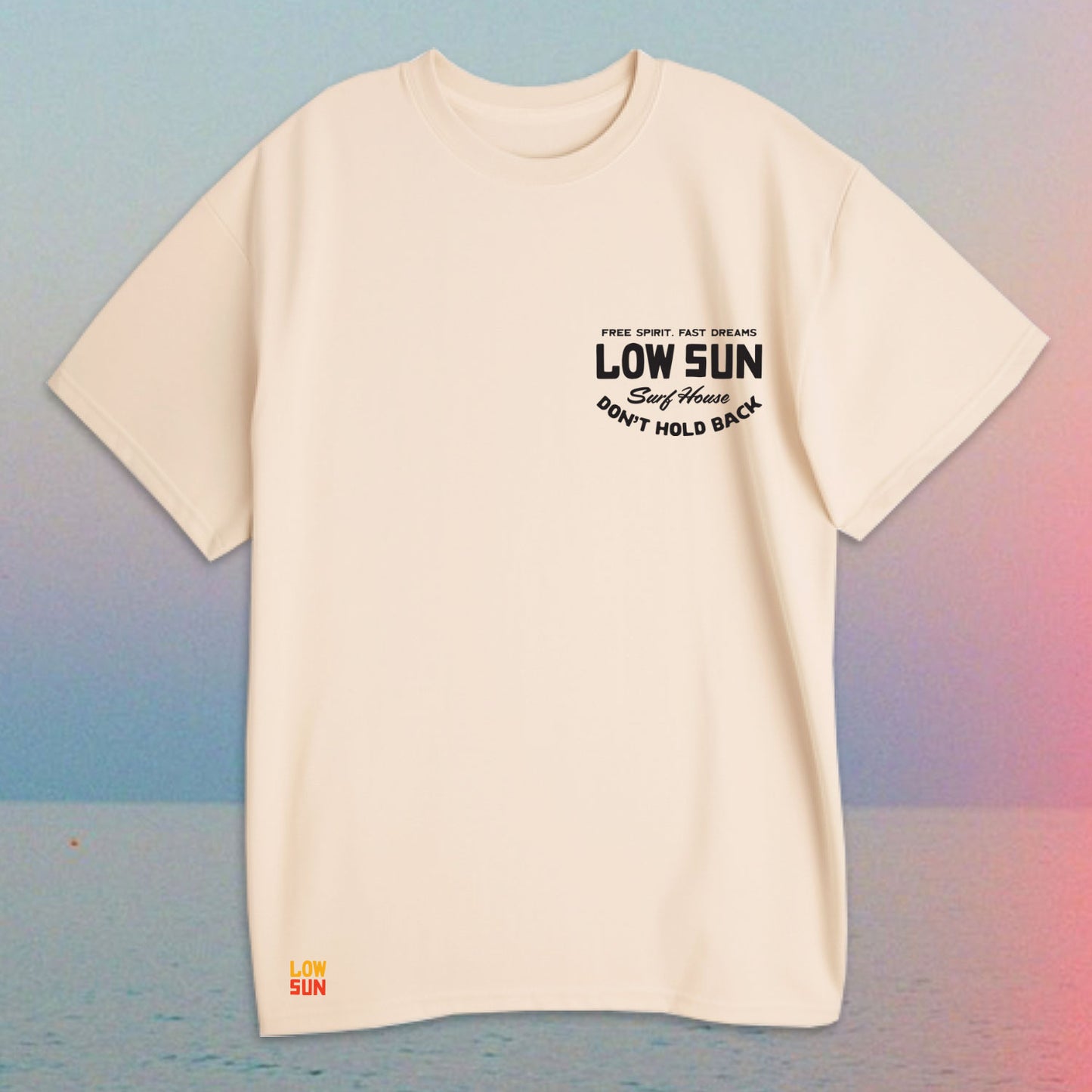 DON'T HOLD BACK SS TEE - CREAM