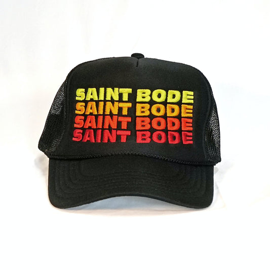 REPEAT TRUCKER HAT - BLACK