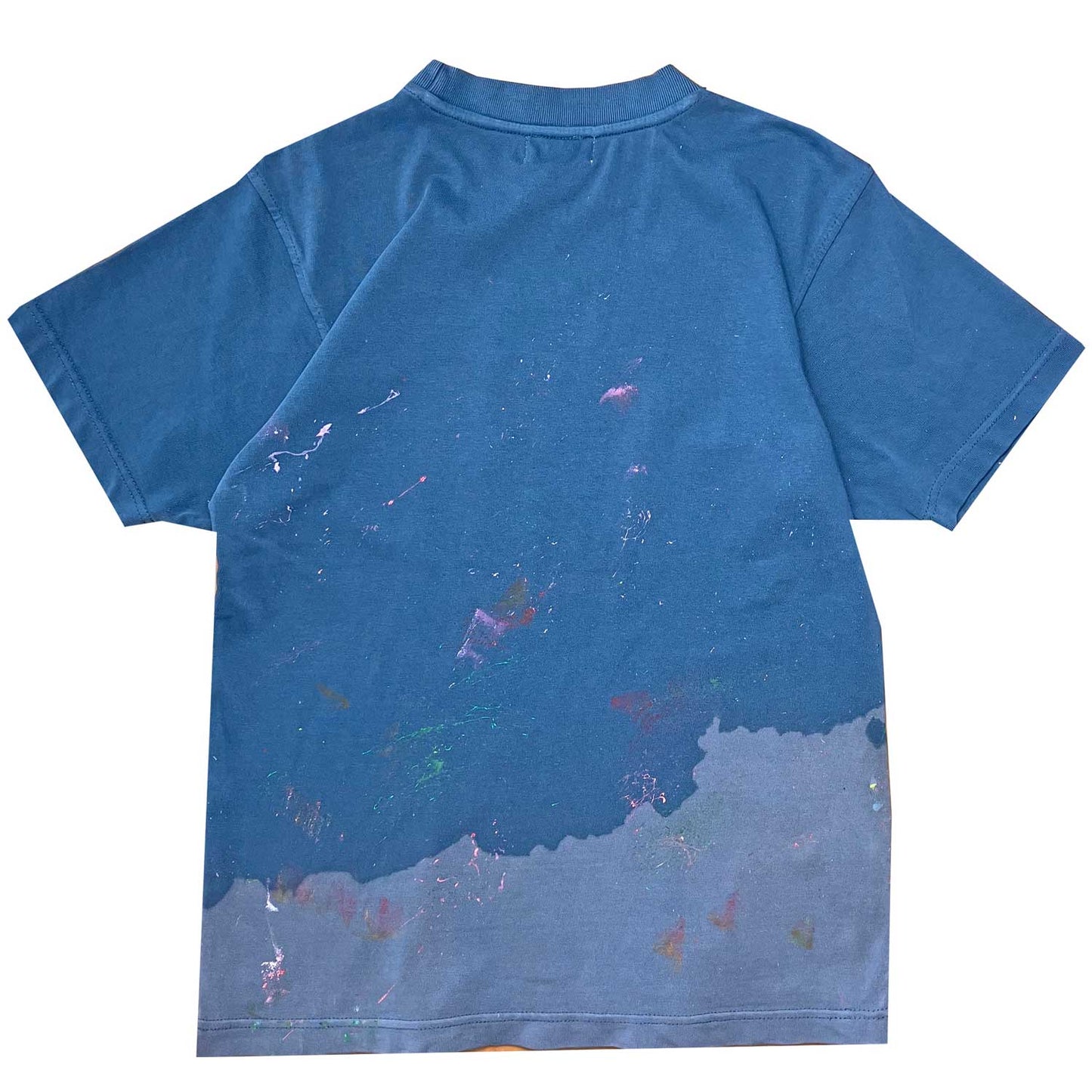 HEART DEPARTMENT PALETTE TEE - SKY BLUE