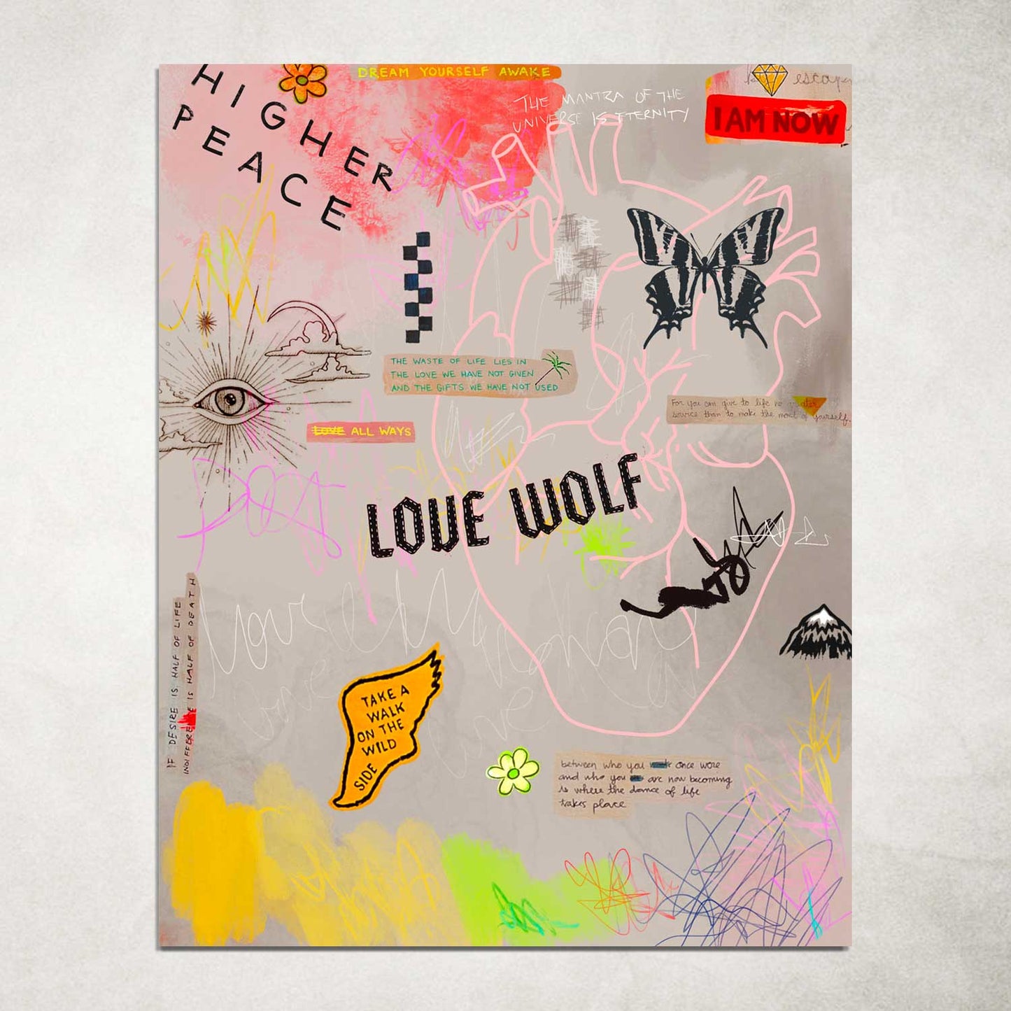 PRINT - LOVE WOLF