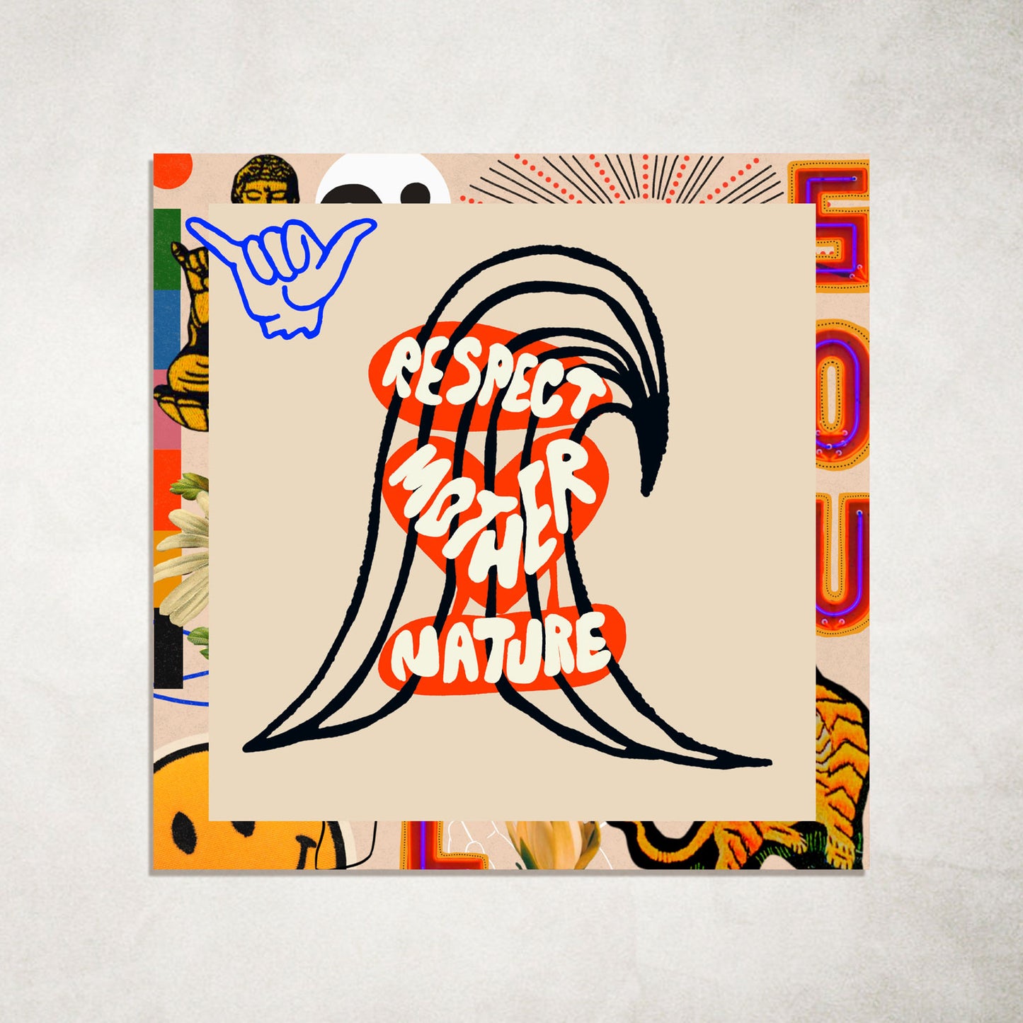 PRINT - RESPECT MOTHER NATURE