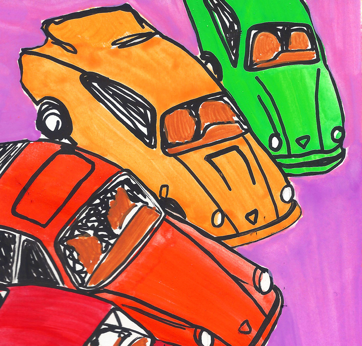 PORSCHE PANOPLY NOTEBOOK PAINTING