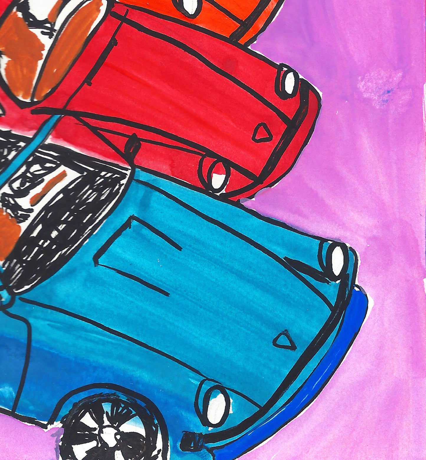 PORSCHE PANOPLY NOTEBOOK PAINTING