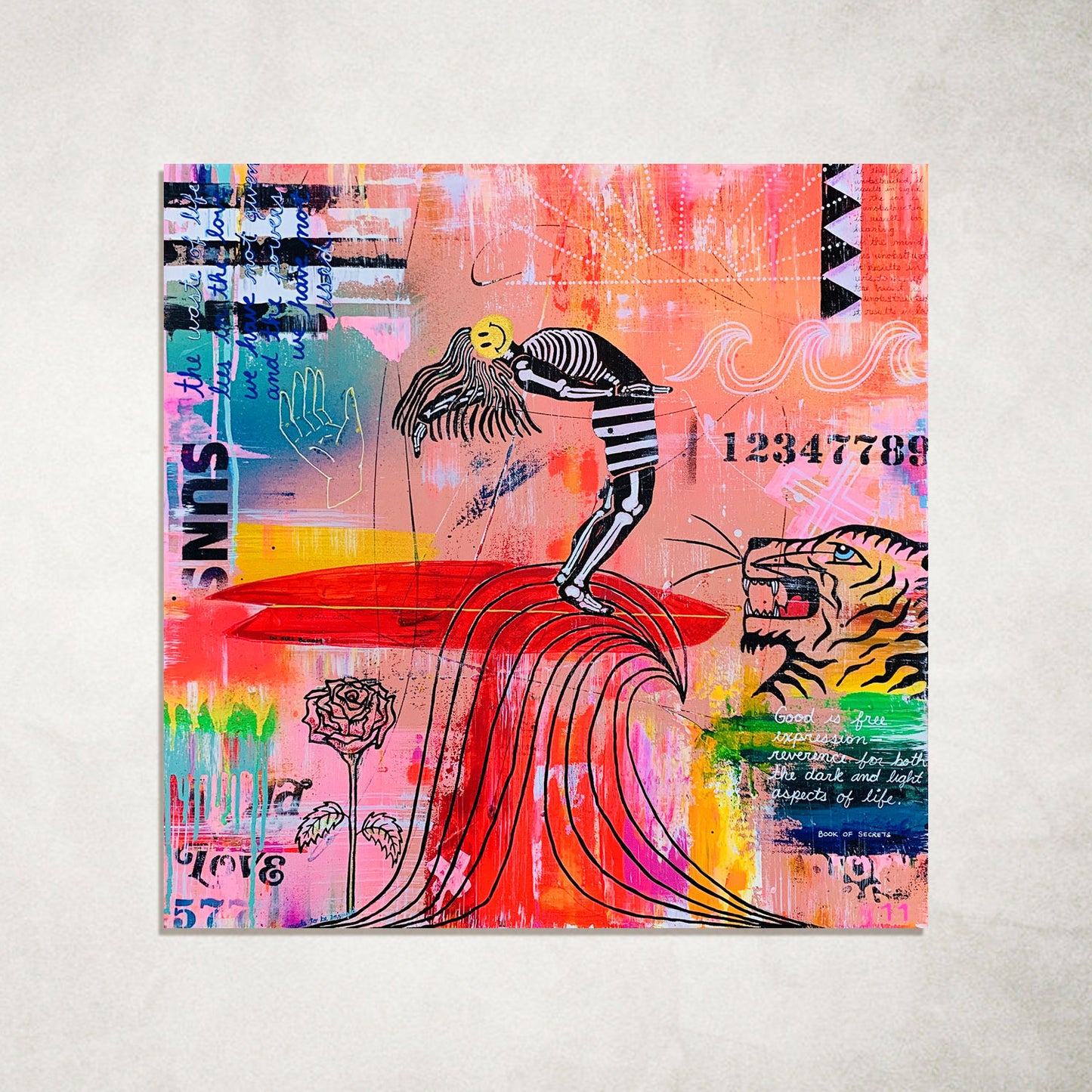 PRINT - SURF SALUTATIONS