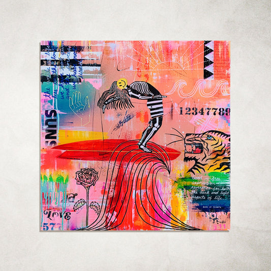 PRINT - SURF SALUTATIONS