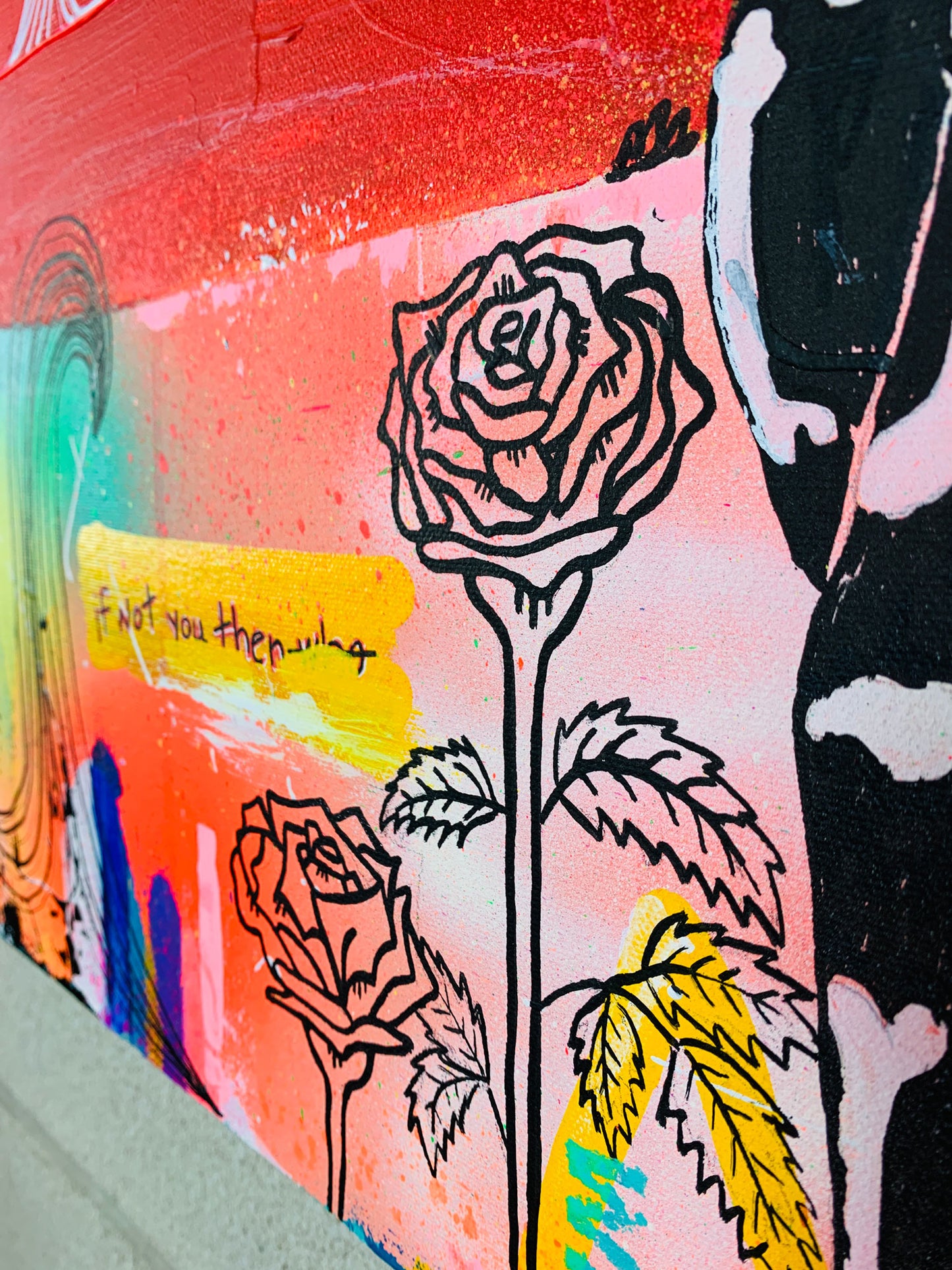 TSUNAMI NAMI ON CANVAS