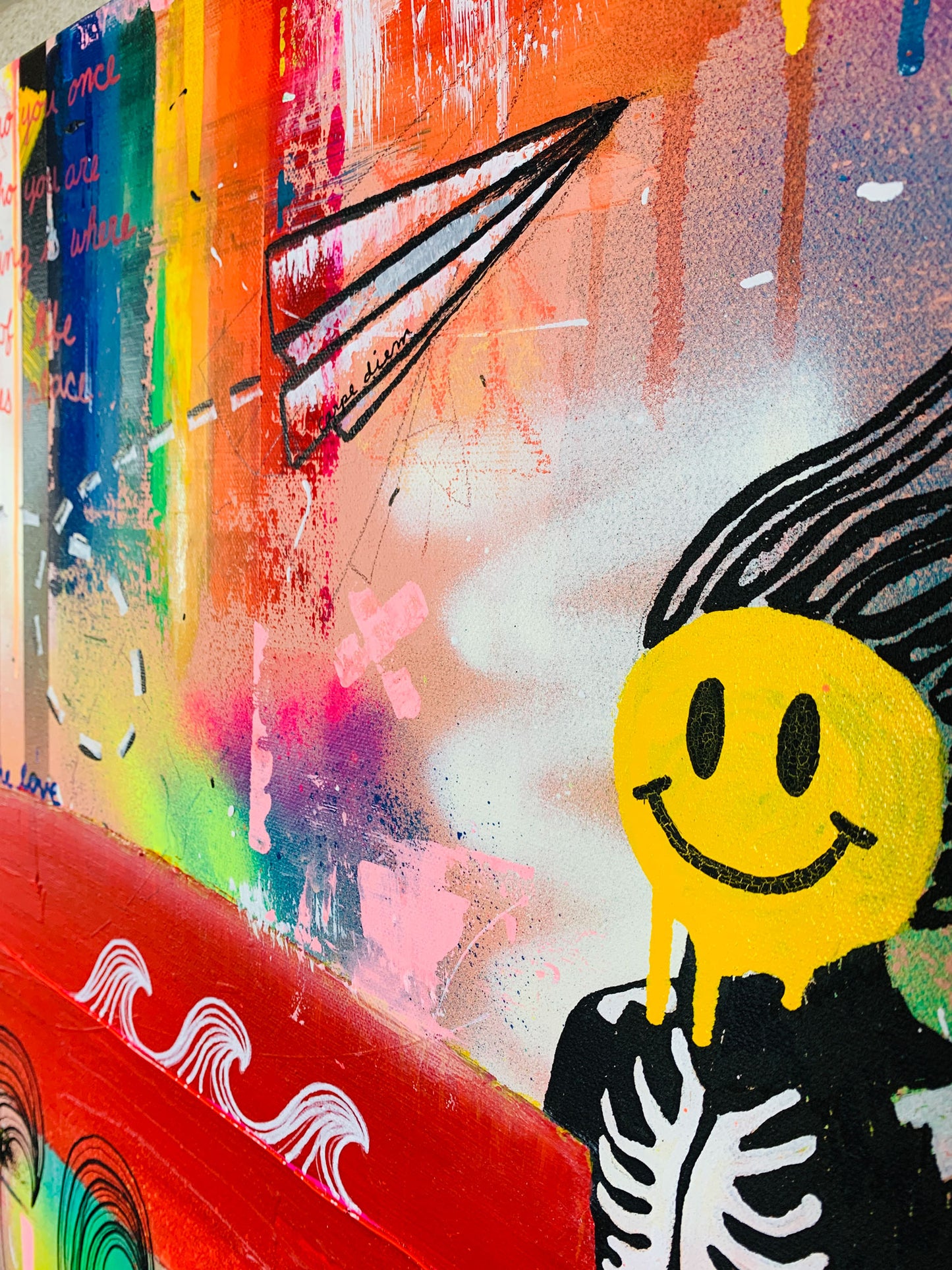 TSUNAMI NAMI ON CANVAS