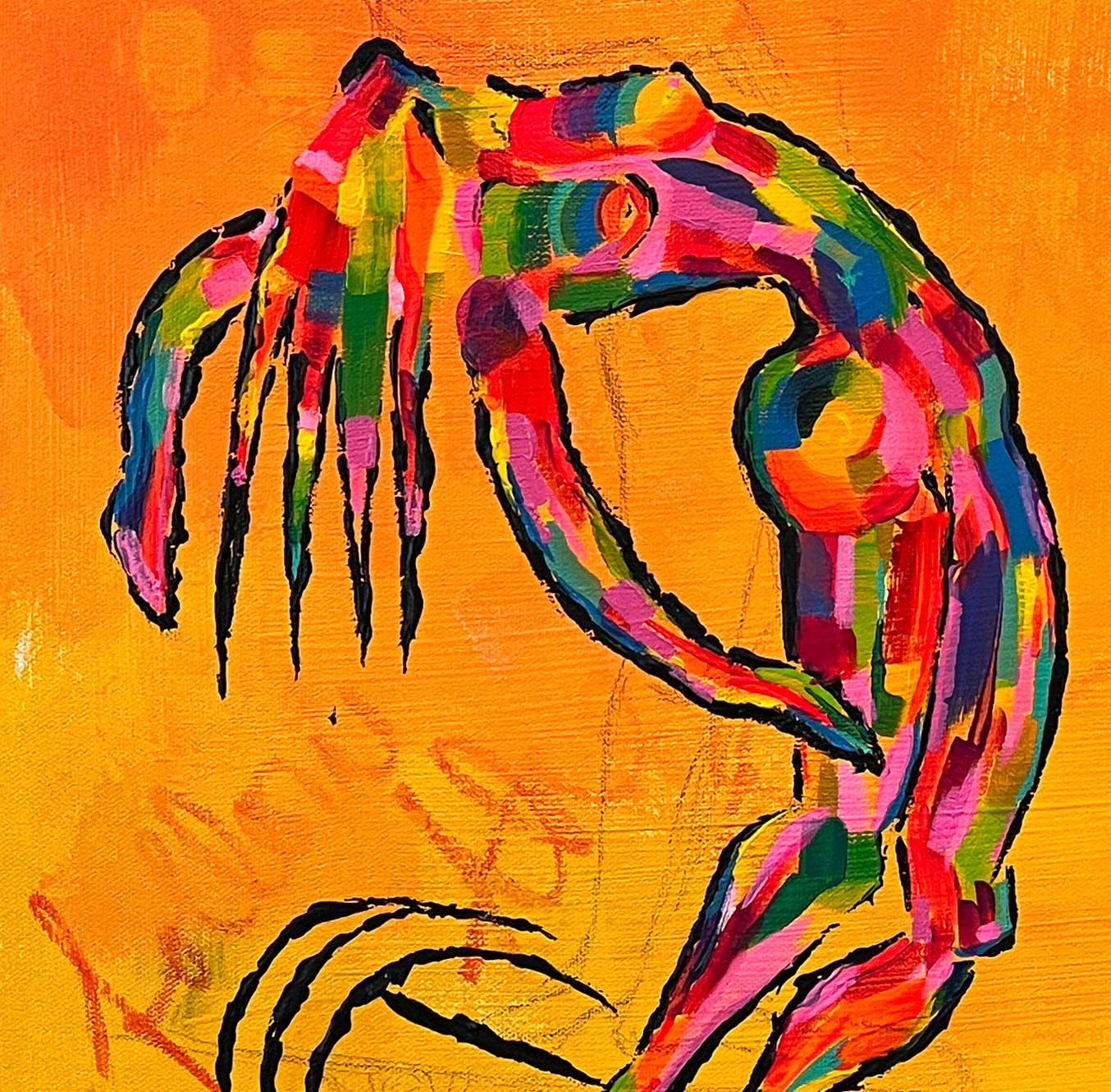 SOUL SURFER ON CANVAS